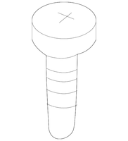 New Genuine BMW Sheet Metal Screw (2000-2006) OE 07119901369