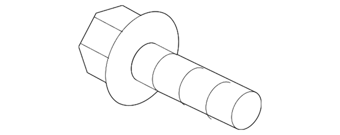 New Genuine BMW Hex Bolt With Washer (1996-2021) OE 07119904527