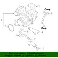 New Genuine BMW Gasket Ring (2009-2018) OE 07119905041