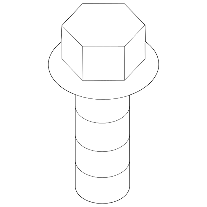 New Genuine BMW Hex Bolt With Washer (2009-2023) OE 07119905147