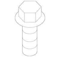 New Genuine BMW Hex Bolt With Washer (2009-2023) OE 07119905147