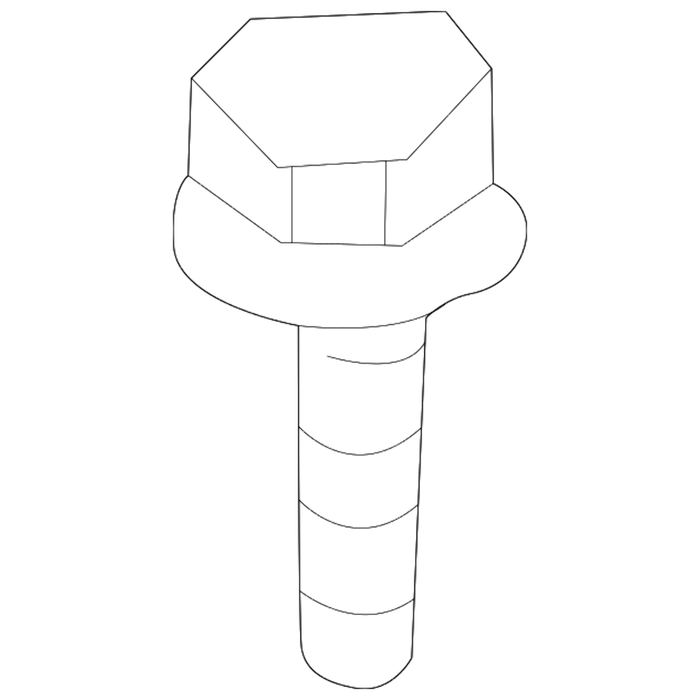 New Genuine BMW Hex Bolt With Washer (2000-2003) OE 07119905399