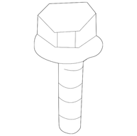 New Genuine BMW Hex Bolt With Washer (2000-2003) OE 07119905399