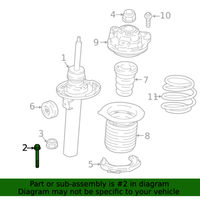 New Genuine BMW Hex Bolt With Washer (2014-2023) OE 07119905418
