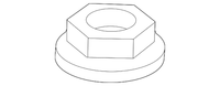 New Genuine BMW Hex Nut (2007-2023) OE 07119906050