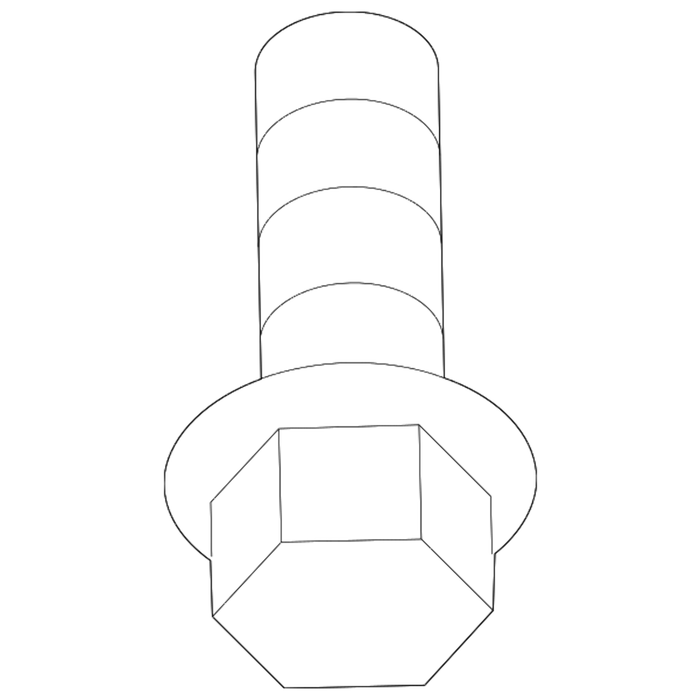 New Genuine BMW Hex Bolt With Washer (2011-2018) OE 07119906246