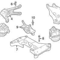 New Genuine BMW Hex Bolt With Washer (2010-2023) OE 07119907017