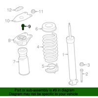 New Genuine BMW Torx Screw With Collar (2012-2023) OE 07119907137