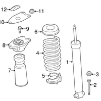 New Genuine BMW Torx Screw With Collar (2012-2023) OE 07119907137