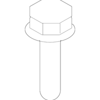 New Genuine BMW Hex Bolt (2002-2006) OE 07119908569