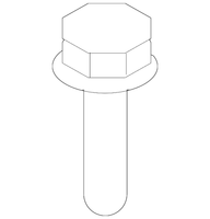 New Genuine BMW Hex Bolt (2002-2006) OE 07119908569