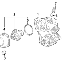 New Genuine BMW Gasket Ring (1985-1998) OE 07119963130