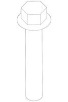 New Genuine BMW Internal Torx Screw With Was (2008-2015) OE 07129905558