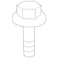 New Genuine BMW Fillister Head Screw (2012-2013) OE 07146958688