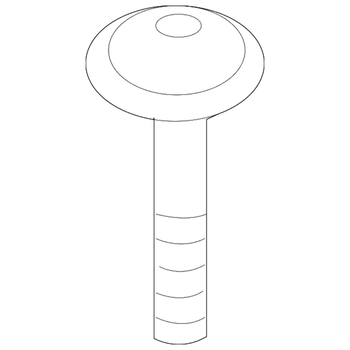 Pack of 10 New Genuine BMW Phillips Screw F Plastic Mat (2006-2023) 07146959925