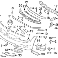 New Genuine BMW Torx Screw With Washer (2008-2021) OE 07146978618