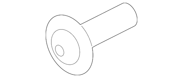 New Genuine BMW Fillister Head Screw (2004-2023) OE 07146986938