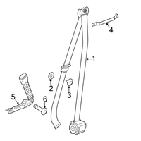 New Genuine BMW Fillister Head Screw (2009-2018) OE 07146989597