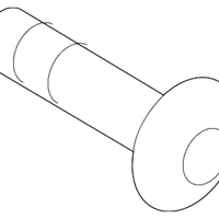 New Genuine BMW Fillister Head Screw (2009-2018) OE 07146989597