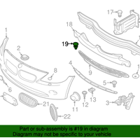 New Genuine BMW Expanding Rivet (2003-2008) OE 07147075926