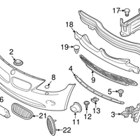 New Genuine BMW Expanding Rivet (2003-2008) OE 07147075926