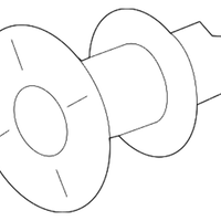 New Genuine BMW Spacer Clip (2006-2023) OE 07147122912
