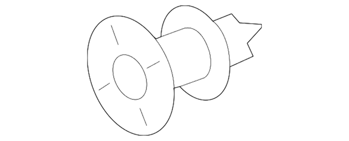 New Genuine BMW Spacer Clip (2006-2023) OE 07147122912