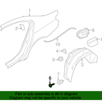 New Genuine BMW Pin (2007-2023) OE 07147122913