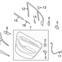 New Genuine BMW Expanding Nut (2006-2015) OE 07147125319