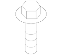 New Genuine BMW Hex Head Screw (1997-2017) OE 07147129161