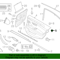 New Genuine BMW Clip With Washer Natur (2010-2023) OE 07147145753