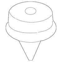 New Genuine BMW Clip With Washer Natur (2010-2023) OE 07147145753