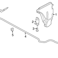 New Genuine BMW Cable Clip Hose Bracket (2009-2019) OE 07147246089