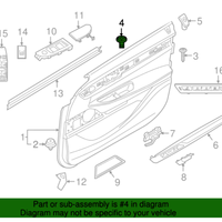 New Genuine BMW Expanding Nut (2014-2023) OE 07147265039