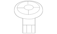 New Genuine BMW Expanding Nut (2014-2023) OE 07147265039