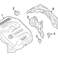 New Genuine BMW Plug In Retainer (2016-2021) OE 07147310674