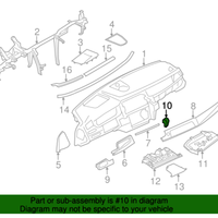New Genuine BMW Clamp (2008-2023) OE 07147321144