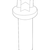 New Genuine BMW Hexagon Screw With Taper (2010-2023) OE 07148499258