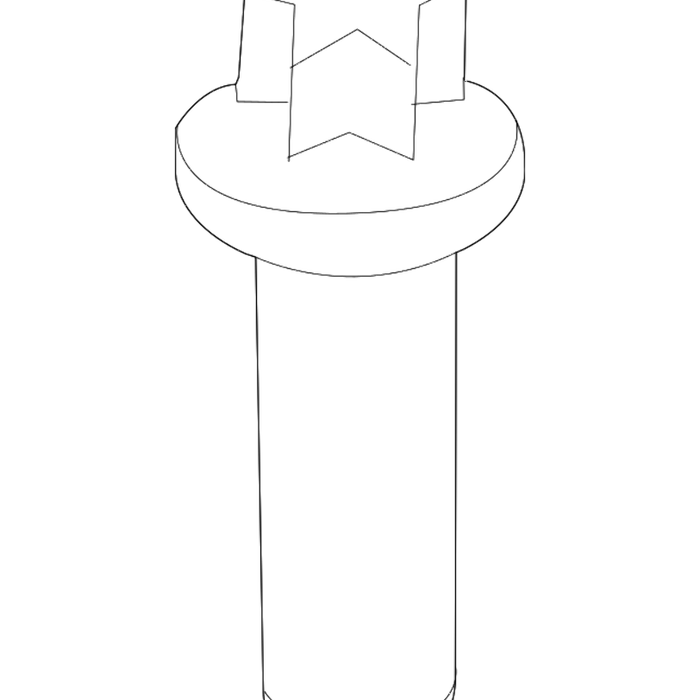 New Genuine BMW Hexagon Screw With Taper (2010-2023) OE 07148499258