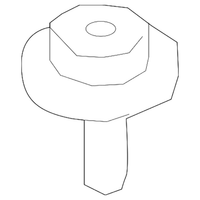 New Genuine BMW Oval Head Screw With Anti Ro (2007-2018) OE 07149122565