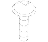 New Genuine BMW Fillister Head Screw (2016-2023) OE 07149272649