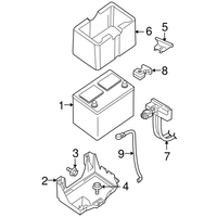 New Genuine Nissan / Infiniti Bolt 081108302G / 08110-8302G OEM
