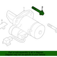 New Genuine Nissan Bolt (1979-2006) OE 081210351F