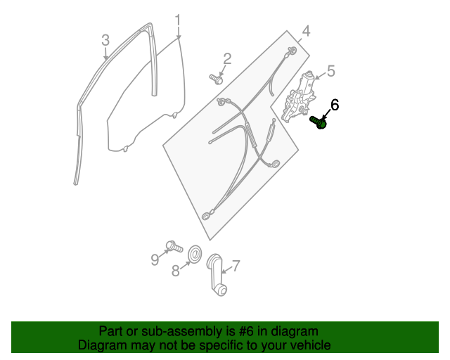 New Genuine Nissan Screw 081686121A / 08168-6121A OEM