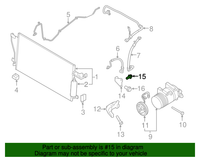 New Genuine Nissan / Infiniti Bolt 081A08201A / 081A0-8201A OEM