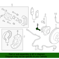 New Genuine Nissan / Infiniti Bolt 081B42405M OEM