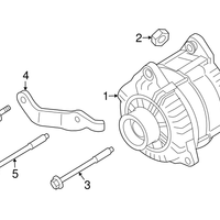 Pack of 5 New Genuine Nissan / Infiniti Bolt-Flange 081B70021A OEM