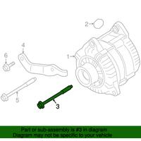 Pack of 5 New Genuine Nissan / Infiniti Bolt-Flange 081B70021A OEM
