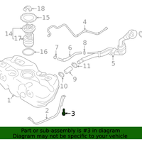 New Genuine Nissan Bolt OE 081B88301A