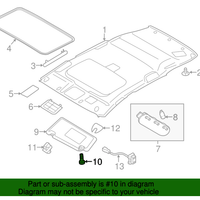 New Genuine Nissan / Infiniti Screw 0854351642 OEM